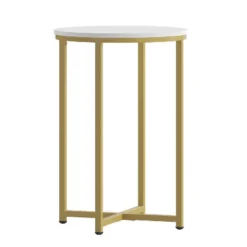 Flash Furniture Hampstead Collection End Table - Modern Laminate Accent Table With Crisscross Frame -Flash Furniture Sales Store GUEST 03c69b27 9a54 425d 9b69 df4f9754939d