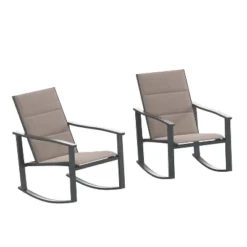 Flash Furniture Brazos Set Of 2 Outdoor Rocking Chairs With Flex Comfort Material And Metal Frame 25 Flash Furniture Brazos Set Of 2 Outdoor Rocking Chairs With Flex Comfort Material And Metal Frame -Flash Furniture Sales Store GUEST 03cd0725 9bff 4ad0 bf3c 039e67306582