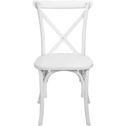 Flash Furniture 2-pack Advantage Resin X-Back Chair