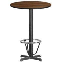 Flash Furniture 30'' Round Laminate Table Top With 22'' X 22'' Bar Height Table Base And Foot Ring -Flash Furniture Sales Store GUEST 07d21b7a 3a9a 4573 9c1b b0cecc84e69c