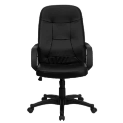 Flash Furniture Holly High Back Black Glove Vinyl Executive Swivel Office Chair With Arms -Flash Furniture Sales Store GUEST 09ed70ef a08c 4915 84c5 5cae5aad2301