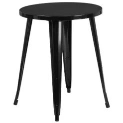 Flash Furniture Commercial Grade 24" Round Metal Indoor-Outdoor Table -Flash Furniture Sales Store GUEST 0ac8f08a 4516 4253 92f7 d99768c7c01a