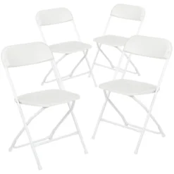 Flash Furniture Hercules™ Series Plastic Folding Chair - 4 Pack 650LB Weight Capacity -Flash Furniture Sales Store GUEST 0adaad63 5c9d 4dbe b65d 14f4dae4801a