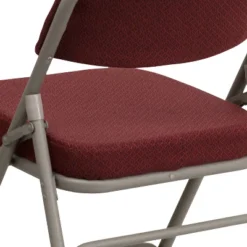 Flash Furniture 2 Pack HERCULES Series Premium Curved Triple Braced & Double Hinged Fabric Upholstered Metal Folding Chair -Flash Furniture Sales Store GUEST 0b952499 22c2 4d99 a14e 4c5a905787ac