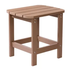Flash Furniture Charlestown All-Weather Poly Resin Wood Commercial Grade Adirondack Side Table -Flash Furniture Sales Store GUEST 0ecf6610 c5b9 44e4 8dbe 16fd4767d886