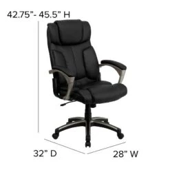Flash Furniture Hansel High Back Folding Black LeatherSoft Executive Swivel Office Chair With Arms -Flash Furniture Sales Store GUEST 0f4e53b3 08f1 4a1d a67e 340f48aa9eb0