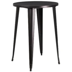 Flash Furniture Commercial Grade 30" Round Metal Indoor-Outdoor Bar Height Table -Flash Furniture Sales Store GUEST 10272b12 bc07 42dd 8a67 e185c749c7a3