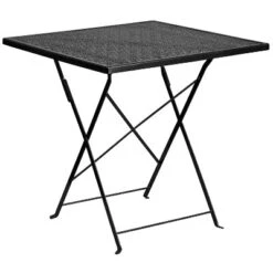 Flash Furniture Oia Commercial Grade 28" Square Indoor-Outdoor Steel Folding Patio Table -Flash Furniture Sales Store GUEST 1030ee1c 4888 4843 9fce 65f8beabe7ac