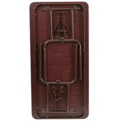 Flash Furniture 4-Foot Mahogany Melamine Laminate Folding Banquet Table -Flash Furniture Sales Store GUEST 108c796a 6b07 4d5d a244 f90042e2b408