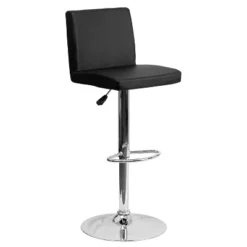 Flash Furniture Contemporary Vinyl Adjustable Height Barstool With Panel Back And Chrome Base -Flash Furniture Sales Store GUEST 11370a2a c4c2 450c a055 758f979c40bf