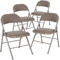 Flash Furniture 4 Pack HERCULES Series Double Braced Vinyl Folding Chair -Flash Furniture Sales Store GUEST 11cd14e8 498b 434b 934b 715508a022af
