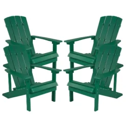 Flash Furniture Set Of 4 Charlestown All-Weather Poly Resin Wood Adirondack Chairs -Flash Furniture Sales Store GUEST 151133f2 ff8f 495e a640 a006252b3d5b