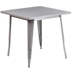 Flash Furniture Commercial Grade 31.5" Square Metal Indoor-Outdoor Table -Flash Furniture Sales Store GUEST 1630313c 0df1 4ce0 919f e55b0e346cbf