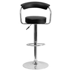 Flash Furniture Contemporary Vinyl Adjustable Height Barstool With Arms And Chrome Base -Flash Furniture Sales Store GUEST 1671e2b7 9e99 4408 b3b6 c1f4975b4c14