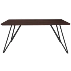 Flash Furniture Corinth 31.5" X 63" Rectangular Dining Table In Dark Ash Finish -Flash Furniture Sales Store GUEST 178b6f52 abad 4529 a3f7 301ae65541c8