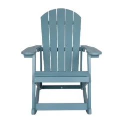 Flash Furniture Savannah All-Weather Poly Resin Wood Adirondack Rocking Chair With Rust Resistant Stainless Steel Hardware - Set Of 2 -Flash Furniture Sales Store GUEST 180f565b 2e78 43d4 9e50 a56dab77b110