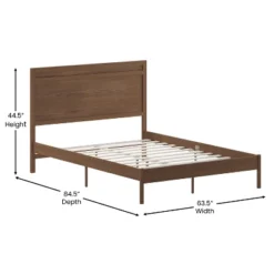 Flash Furniture Kingston Solid Wood Platform Bed With Wooden Slats And Headboard, No Box Spring Needed -Flash Furniture Sales Store GUEST 197c4774 806e 44ef ac5a 793d650307ce