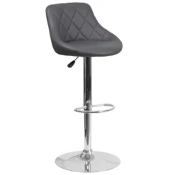 Flash Furniture Contemporary Vinyl Bucket Seat Adjustable Height Barstool With Diamond Pattern Back And Chrome Base 29 Flash Furniture Contemporary Vinyl Bucket Seat Adjustable Height Barstool With Diamond Pattern Back And Chrome Base -Flash Furniture Sales Store GUEST 19809d29 31f0 440a 9673 64121fc1e652