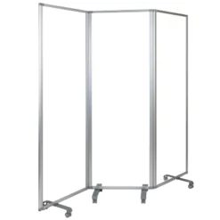 Flash Furniture Transparent Acrylic Mobile Partition With Lockable Casters (3 Sections Included) 19 Flash Furniture Transparent Acrylic Mobile Partition With Lockable Casters (3 Sections Included) -Flash Furniture Sales Store GUEST 1a20c238 949d 4104 af96 5e03261eeae5