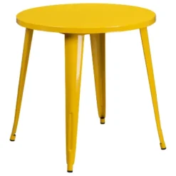 Flash Furniture Commercial Grade 30" Round Metal Indoor-Outdoor Table -Flash Furniture Sales Store GUEST 1a45d58d be78 4e48 8e33 956078471dad