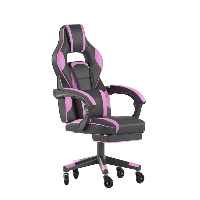 Flash Furniture X40 Gaming Chair Racing Computer Chair With Fully Reclining Back/Arms And Transparent Roller Wheels, Slide-Out Footrest 11 Flash Furniture X40 Gaming Chair Racing Computer Chair With Fully Reclining Back/Arms And Transparent Roller Wheels, Slide-Out Footrest - Image 11