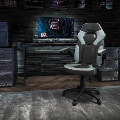 Flash Furniture X10 Gaming Chair Racing Office Ergonomic Computer PC Adjustable Swivel Chair With Flip-up Arms 1 Flash Furniture X10 Gaming Chair Racing Office Ergonomic Computer PC Adjustable Swivel Chair With Flip-up Arms