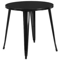 Flash Furniture Commercial Grade 30" Round Metal Indoor-Outdoor Table -Flash Furniture Sales Store GUEST 1c0df340 de20 4846 b57b 92323a0ccafc