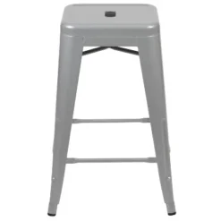 Flash Furniture 24" High Metal Counter-Height, Indoor Bar Stool - Stackable Set Of 4 -Flash Furniture Sales Store GUEST 1c32c633 b374 4622 850b f51ea798a719