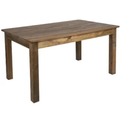 Flash Furniture 60" X 38" Rectangular Solid Pine Farm Dining Table -Flash Furniture Sales Store GUEST 1d8a3c07 49e3 4abe a1da e3ae33831e10