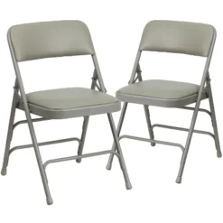 Flash Furniture HERCULES Series Metal Folding Chairs With Padded Seats | Set Of 2 Black Metal Folding Chairs -Flash Furniture Sales Store GUEST 1d994e10 dff9 4555 b2b9 f989a8b4c8e3