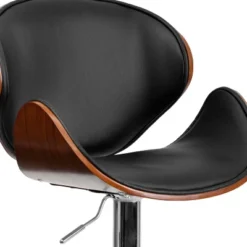 Flash Furniture Bentwood Adjustable Height Barstool With Curved Vinyl Seat And Back -Flash Furniture Sales Store GUEST 1e511251 6eeb 4754 84d6 414d100da3dc