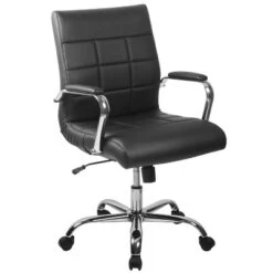 Flash Furniture Mid-Back Vinyl Executive Swivel Office Chair With Chrome Base And Arms -Flash Furniture Sales Store GUEST 1f03b91b ef3a 446a ae43 47e4dc9c7eb6