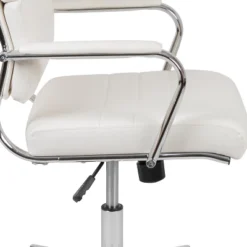 Flash Furniture Hansel High Back White LeatherSoft Contemporary Panel Executive Swivel Office Chair 17 Flash Furniture Hansel High Back White LeatherSoft Contemporary Panel Executive Swivel Office Chair -Flash Furniture Sales Store GUEST 1f77ae01 d3c8 4105 96a8 0a83f99152e9