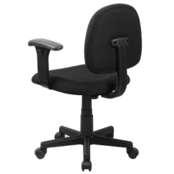Flash Furniture Wayne Mid-Back Black Fabric Swivel Task Office Chair With Adjustable Arms -Flash Furniture Sales Store GUEST 213a740c 0cef 4554 ab7c 0217f3f9dfbd