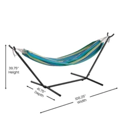 Flash Furniture Lola 2 Person Hammock With Stand And Premium Carry Bag, Cotton Hammock With Space Saving Steel Stand, 450 LBS. Static Weight Capacity 15 Flash Furniture Lola 2 Person Hammock With Stand And Premium Carry Bag, Cotton Hammock With Space Saving Steel Stand, 450 LBS. Static Weight Capacity -Flash Furniture Sales Store GUEST 2387a057 763c 4981 bb36 52f6e221bd83