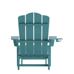 Flash Furniture Newport HDPE Adirondack Chair With Cup Holder And Pull Out Ottoman, All-Weather HDPE Indoor/Outdoor Lounge Chair -Flash Furniture Sales Store GUEST 2452e718 5da6 445c b40d 6c7c8e91bb03