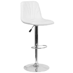 Flash Furniture Contemporary Vinyl Adjustable Height Barstool With Embellished Stitch Design And Chrome Base 20 Flash Furniture Contemporary Vinyl Adjustable Height Barstool With Embellished Stitch Design And Chrome Base -Flash Furniture Sales Store GUEST 26b029f0 0de7 4d70 9f1e bd82c2ab9d2e