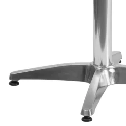 Flash Furniture Mellie 31.5'' Round Aluminum Indoor-Outdoor Table With Base -Flash Furniture Sales Store GUEST 272f3634 78d9 4c72 9bf0 dfb2d5215bbd