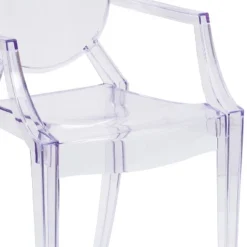 Flash Furniture Ghost Chair With Arms In Transparent Crystal -Flash Furniture Sales Store GUEST 28ec5429 ed65 4576 aa69 3018987e9987