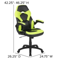 Flash Furniture Gaming Desk And Racing Chair Set With Cup Holder, Headphone Hook & 2 Wire Management Holes -Flash Furniture Sales Store GUEST 2b3c1518 923d 4c78 b7bb f6e3097cc5cd
