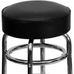 Flash Furniture Double Ring Chrome Barstool -Flash Furniture Sales Store GUEST 2b61c84e c2f0 486f 86d9 ed4e7c8d4ec2