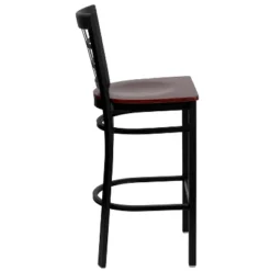Flash Furniture Black Window Back Metal Restaurant Barstool -Flash Furniture Sales Store GUEST 2e4a40c8 0f20 4663 a65b 909637af4b74