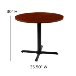 Flash Furniture 36" Round Multi-Purpose Conference Table In Cherry -Flash Furniture Sales Store GUEST 2e9586b1 f0e1 42bd 9f86 30ce3c14124e
