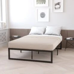 Flash Furniture 14 Inch Metal Platform Bed Frame With 10 Inch Pocket Spring Mattress In A Box (No Box Spring Required) 24 Flash Furniture 14 Inch Metal Platform Bed Frame With 10 Inch Pocket Spring Mattress In A Box (No Box Spring Required) -Flash Furniture Sales Store GUEST 2ec9c586 c7c6 49a3 9e09 ae949a6b90ee