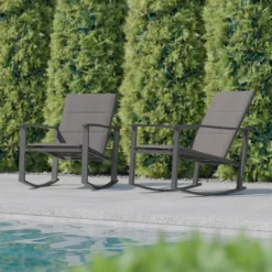 Flash Furniture Brazos Set Of 2 Outdoor Rocking Chairs With Flex Comfort Material And Metal Frame 15 Flash Furniture Brazos Set Of 2 Outdoor Rocking Chairs With Flex Comfort Material And Metal Frame -Flash Furniture Sales Store GUEST 2f9e3eeb 419b 41f6 bdaf 8e25fbe0d8d5