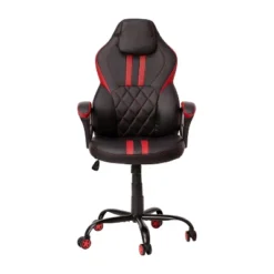 Flash Furniture Ergonomic Office Computer Chair - Adjustable Black And Red Designer Gaming Chair - 360° Swivel - Red Dual Wheel Casters -Flash Furniture Sales Store GUEST 2ff1f0d8 807f 4395 bf8e 7efece8891fa