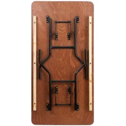 Flash Furniture 5-Foot Rectangular Wood Folding Banquet Table With Clear Coated Finished Top 14 Flash Furniture 5-Foot Rectangular Wood Folding Banquet Table With Clear Coated Finished Top -Flash Furniture Sales Store GUEST 316fbccf ca52 479d acbe 71867b136dfa