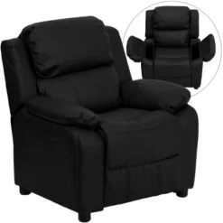 Flash Furniture Deluxe Padded Contemporary Kids Recliner With Storage Arms -Flash Furniture Sales Store GUEST 342a9b05 0e3f 4f66 a9ee ea982a750f0e
