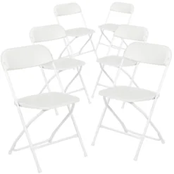 Flash Furniture Hercules™ Series Plastic Folding Chair - 6 Pack 650LB Weight Capacity -Flash Furniture Sales Store GUEST 349aa8a1 4804 4e1a 97c1 aed18e50e59b