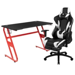 Flash Furniture Gaming Desk And Footrest Reclining Gaming Chair Set With Cup Holder And Headphone Hook 25 Flash Furniture Gaming Desk And Footrest Reclining Gaming Chair Set With Cup Holder And Headphone Hook -Flash Furniture Sales Store GUEST 357729f5 4008 4090 9eaa 2e63049f6f51